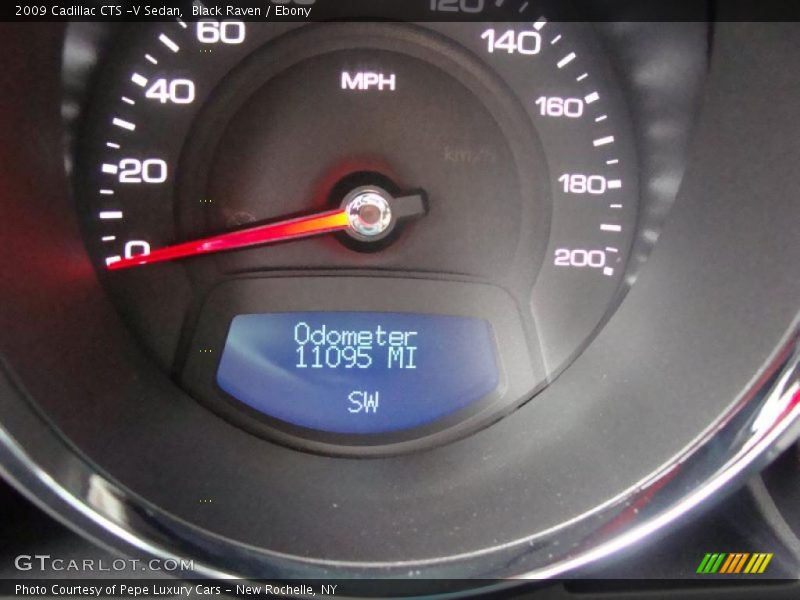 Black Raven / Ebony 2009 Cadillac CTS -V Sedan