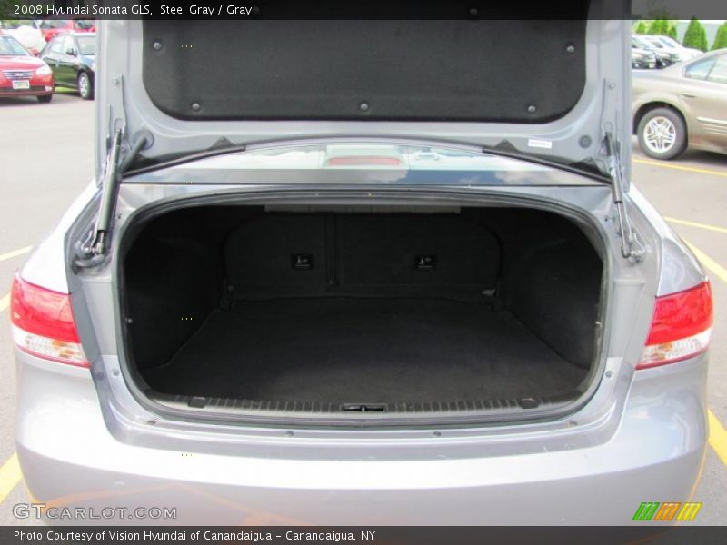 Steel Gray / Gray 2008 Hyundai Sonata GLS