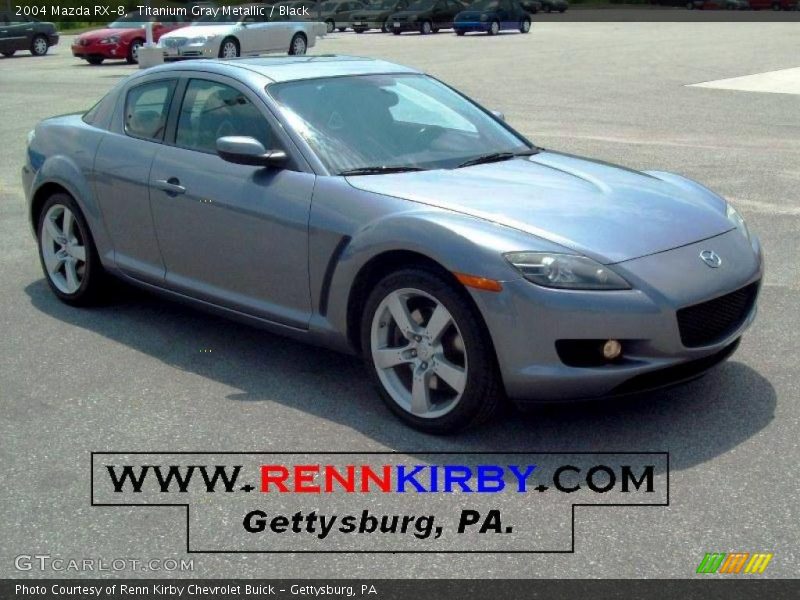 Titanium Gray Metallic / Black 2004 Mazda RX-8