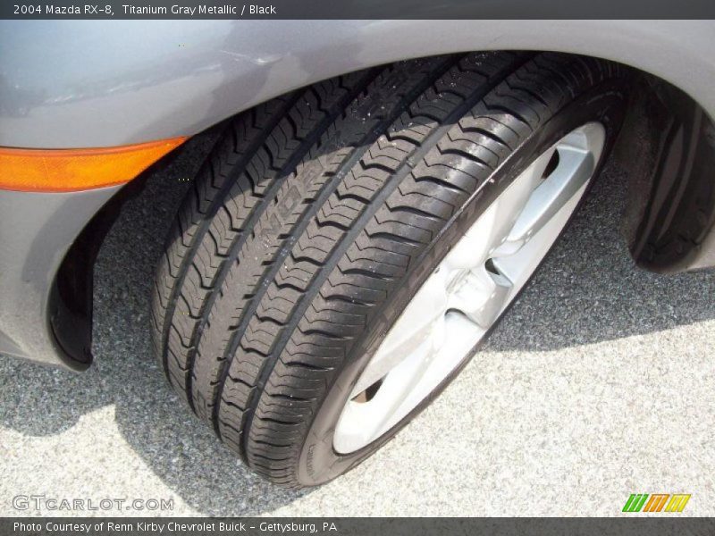Titanium Gray Metallic / Black 2004 Mazda RX-8