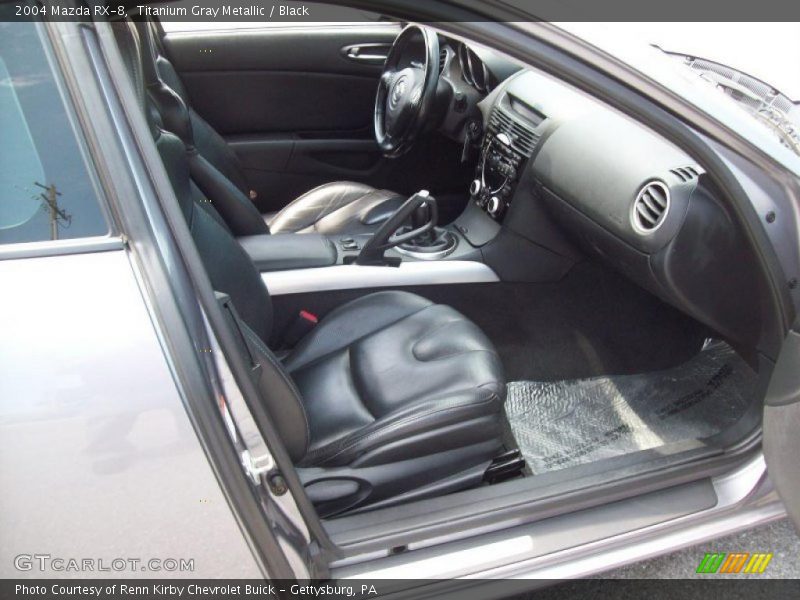 Titanium Gray Metallic / Black 2004 Mazda RX-8