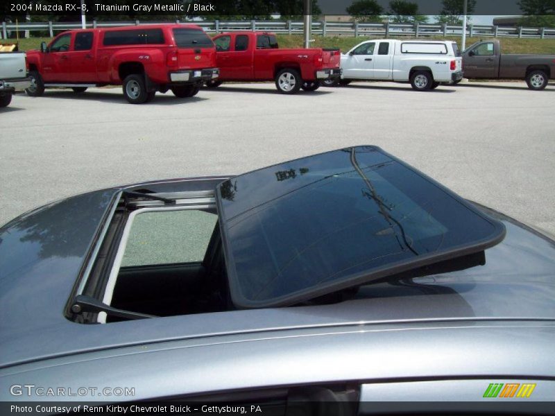 Titanium Gray Metallic / Black 2004 Mazda RX-8