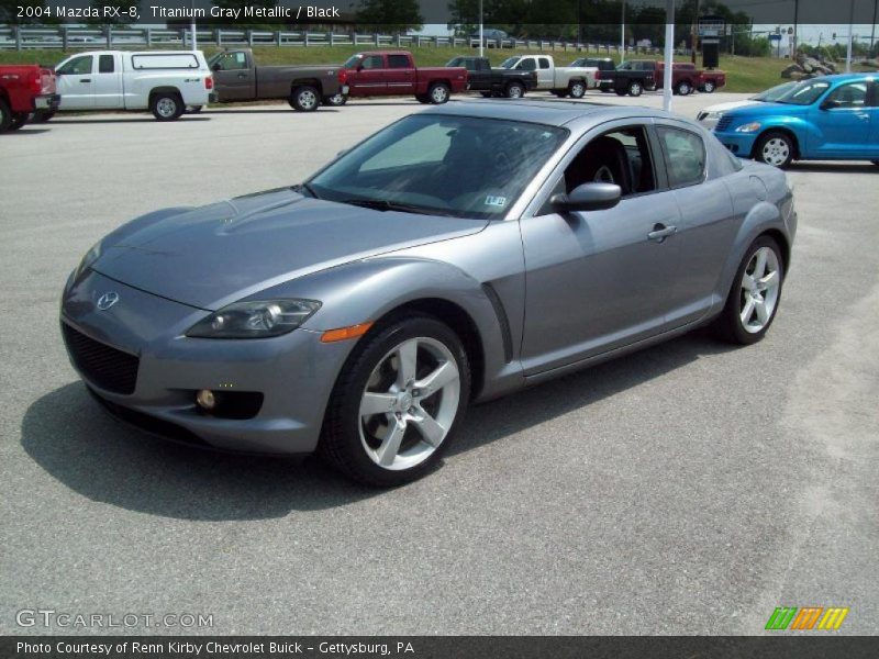 Titanium Gray Metallic / Black 2004 Mazda RX-8