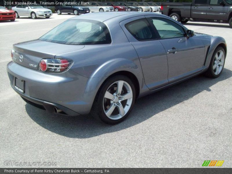 Titanium Gray Metallic / Black 2004 Mazda RX-8