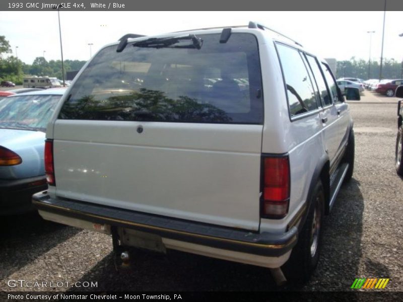 White / Blue 1993 GMC Jimmy SLE 4x4