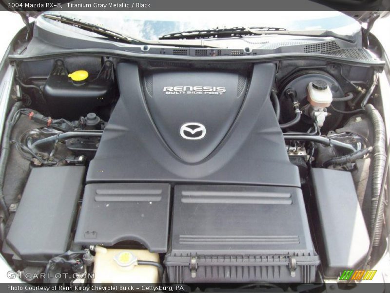 Titanium Gray Metallic / Black 2004 Mazda RX-8