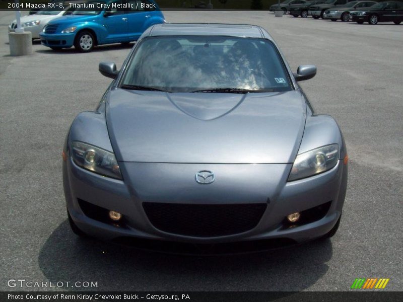 Titanium Gray Metallic / Black 2004 Mazda RX-8