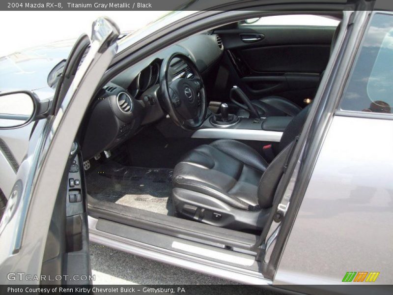Titanium Gray Metallic / Black 2004 Mazda RX-8