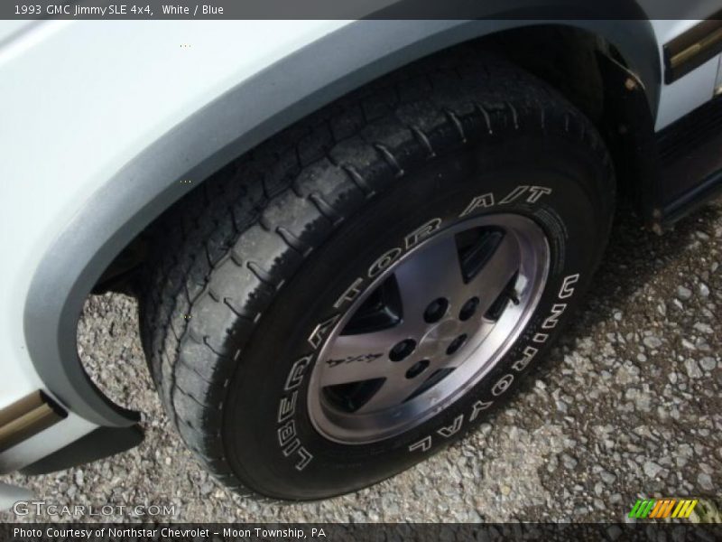 White / Blue 1993 GMC Jimmy SLE 4x4