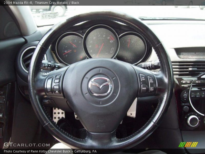 Titanium Gray Metallic / Black 2004 Mazda RX-8