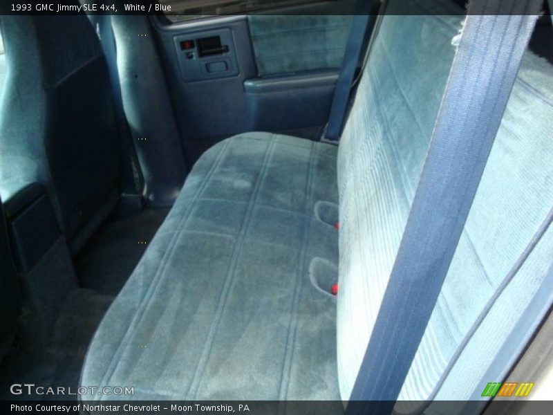 White / Blue 1993 GMC Jimmy SLE 4x4