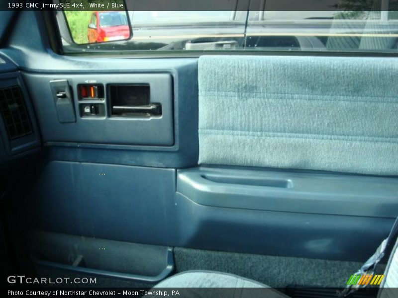 White / Blue 1993 GMC Jimmy SLE 4x4