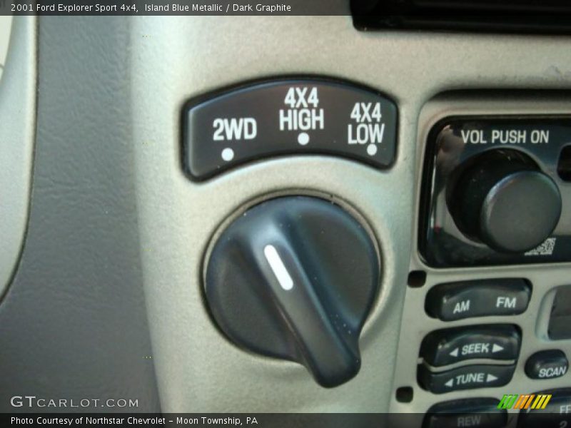 Island Blue Metallic / Dark Graphite 2001 Ford Explorer Sport 4x4