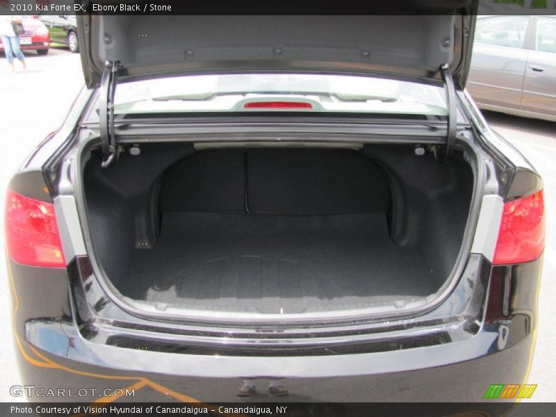 Ebony Black / Stone 2010 Kia Forte EX