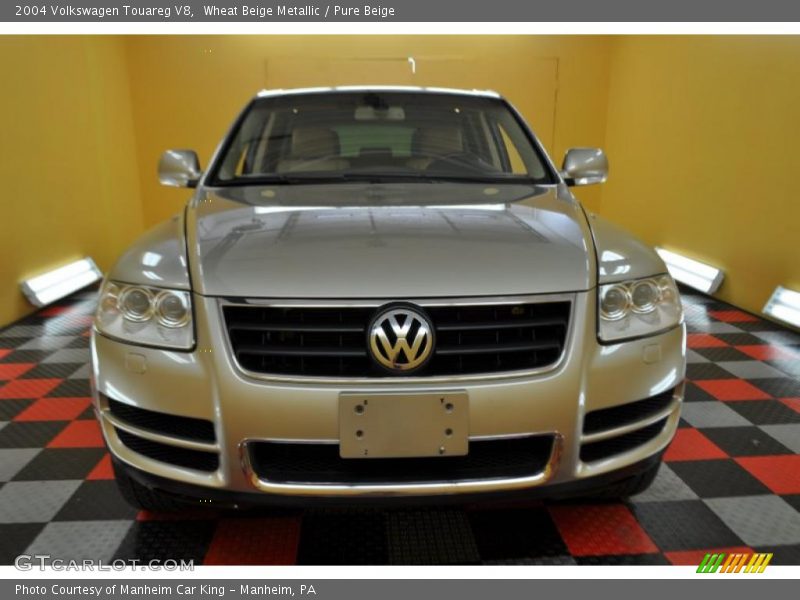 Wheat Beige Metallic / Pure Beige 2004 Volkswagen Touareg V8