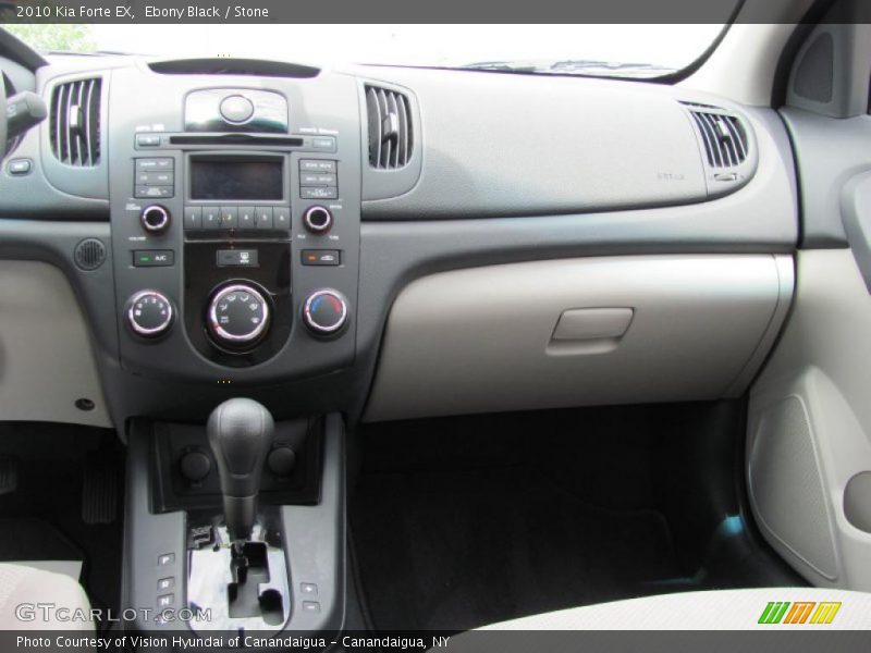 Ebony Black / Stone 2010 Kia Forte EX