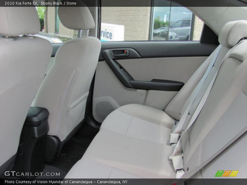 Ebony Black / Stone 2010 Kia Forte EX