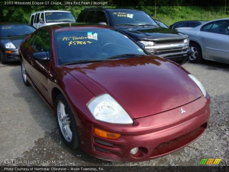 Ultra Red Pearl / Midnight 2003 Mitsubishi Eclipse GT Coupe
