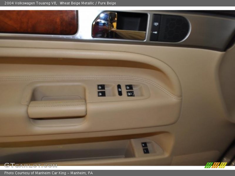 Wheat Beige Metallic / Pure Beige 2004 Volkswagen Touareg V8