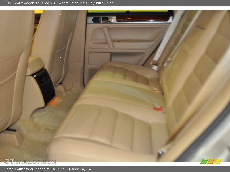 Wheat Beige Metallic / Pure Beige 2004 Volkswagen Touareg V8