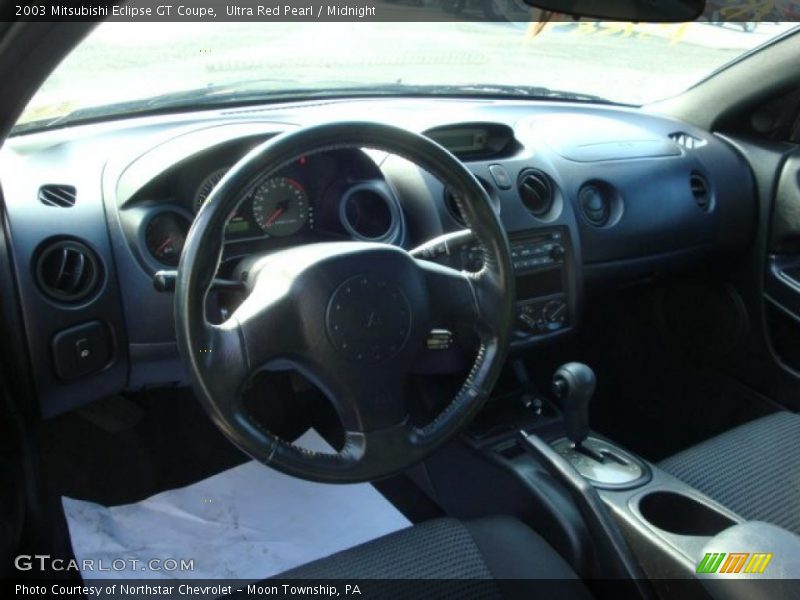Ultra Red Pearl / Midnight 2003 Mitsubishi Eclipse GT Coupe