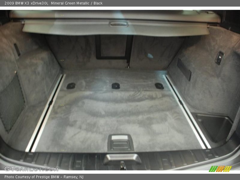 Mineral Green Metallic / Black 2009 BMW X3 xDrive30i