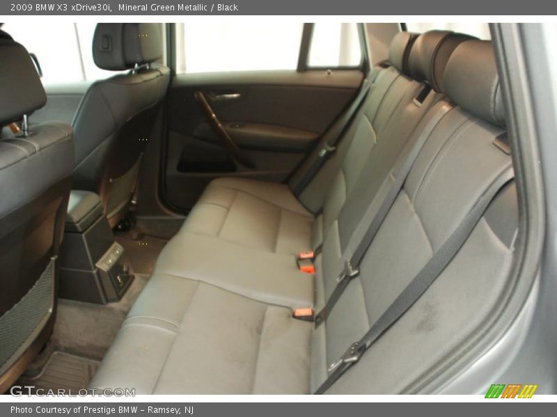 Mineral Green Metallic / Black 2009 BMW X3 xDrive30i