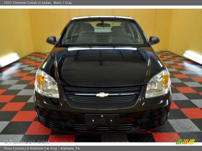 Black / Gray 2007 Chevrolet Cobalt LS Sedan