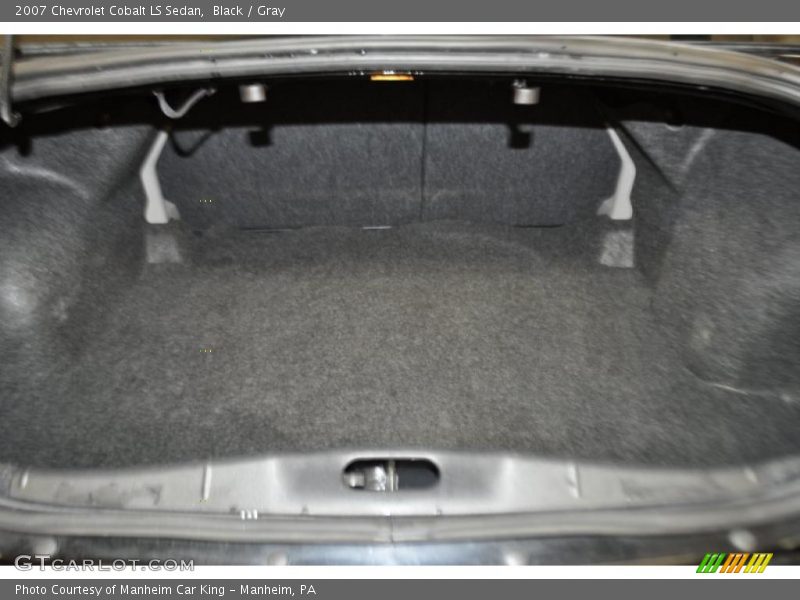 Black / Gray 2007 Chevrolet Cobalt LS Sedan