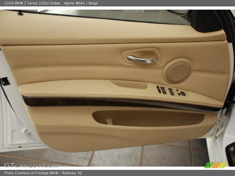 Alpine White / Beige 2009 BMW 3 Series 328xi Sedan