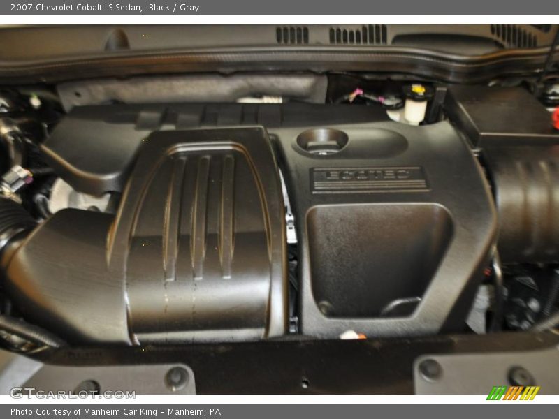 Black / Gray 2007 Chevrolet Cobalt LS Sedan