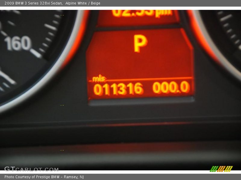 Alpine White / Beige 2009 BMW 3 Series 328xi Sedan