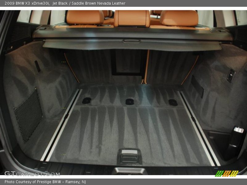 Jet Black / Saddle Brown Nevada Leather 2009 BMW X3 xDrive30i
