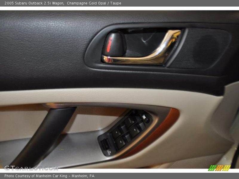 Champagne Gold Opal / Taupe 2005 Subaru Outback 2.5i Wagon