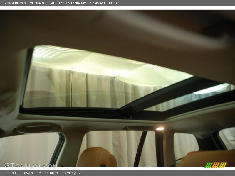 Jet Black / Saddle Brown Nevada Leather 2009 BMW X3 xDrive30i