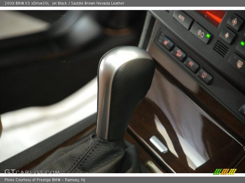 Jet Black / Saddle Brown Nevada Leather 2009 BMW X3 xDrive30i