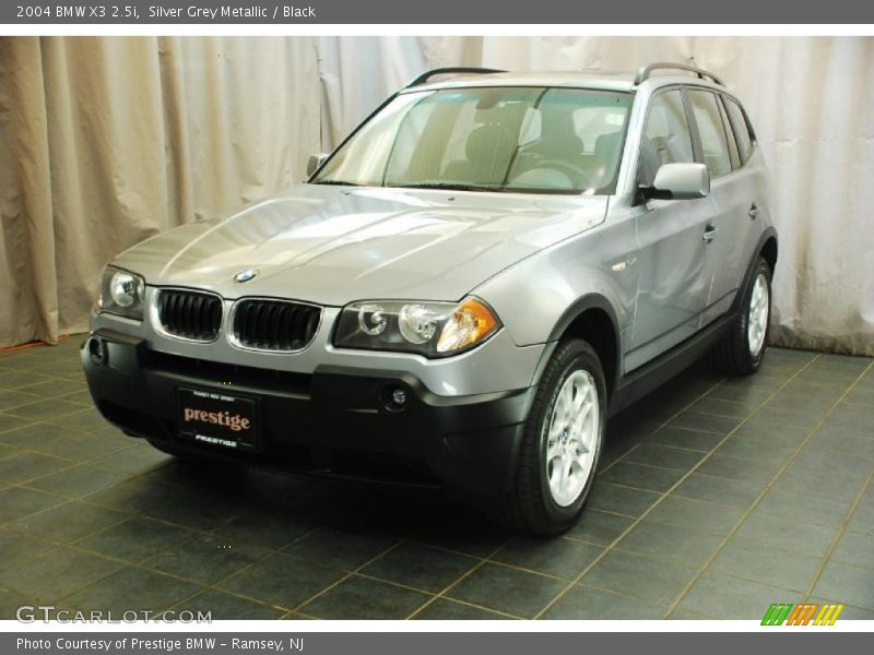 Silver Grey Metallic / Black 2004 BMW X3 2.5i
