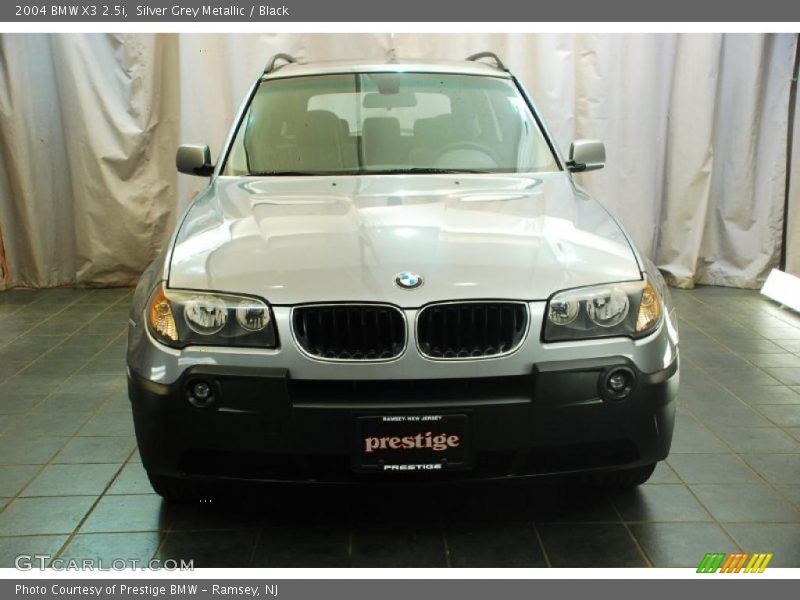 Silver Grey Metallic / Black 2004 BMW X3 2.5i