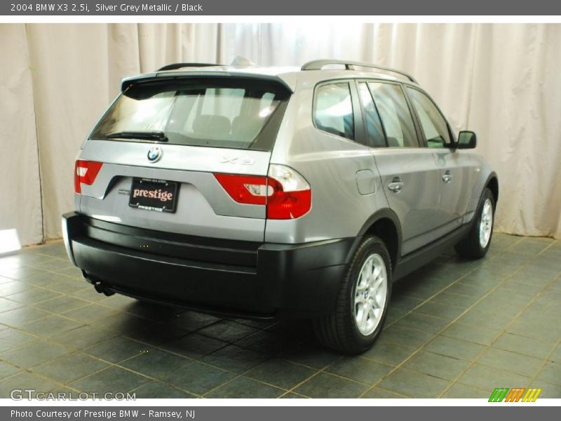 Silver Grey Metallic / Black 2004 BMW X3 2.5i