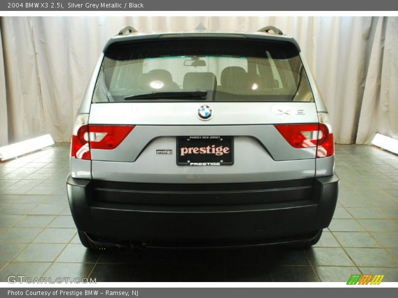 Silver Grey Metallic / Black 2004 BMW X3 2.5i