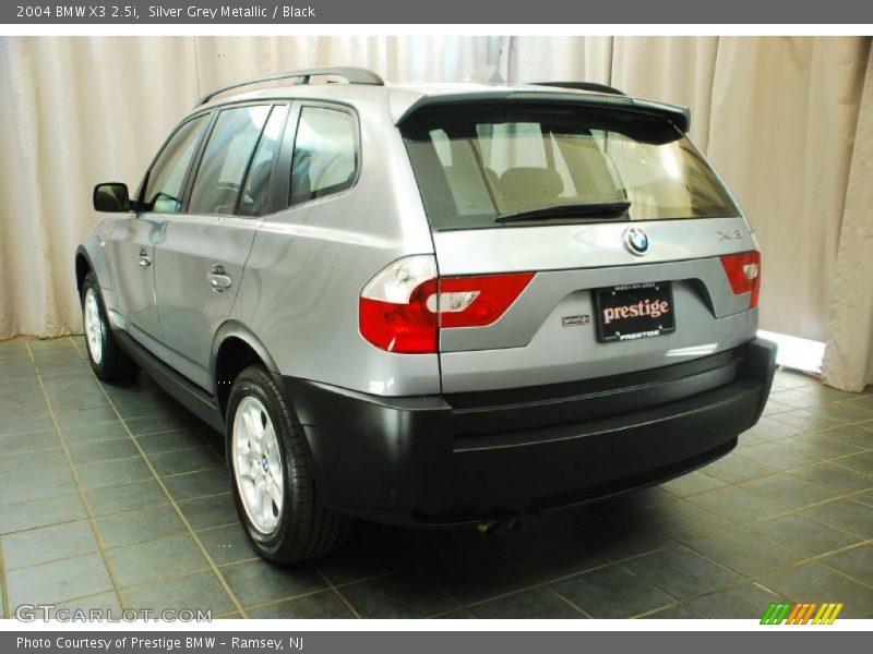 Silver Grey Metallic / Black 2004 BMW X3 2.5i