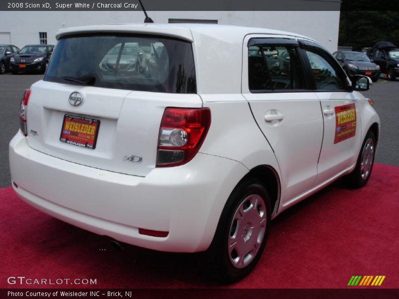 Super White / Charcoal Gray 2008 Scion xD