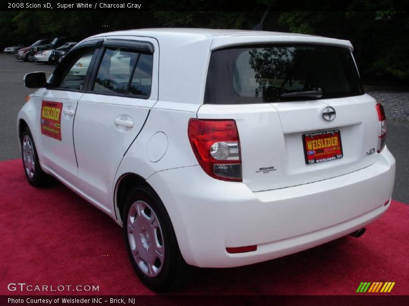 Super White / Charcoal Gray 2008 Scion xD