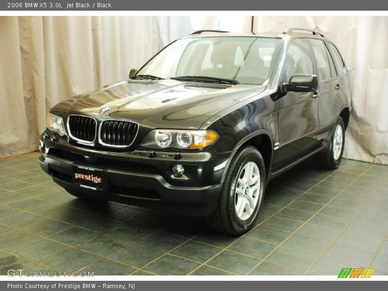 Jet Black / Black 2006 BMW X5 3.0i