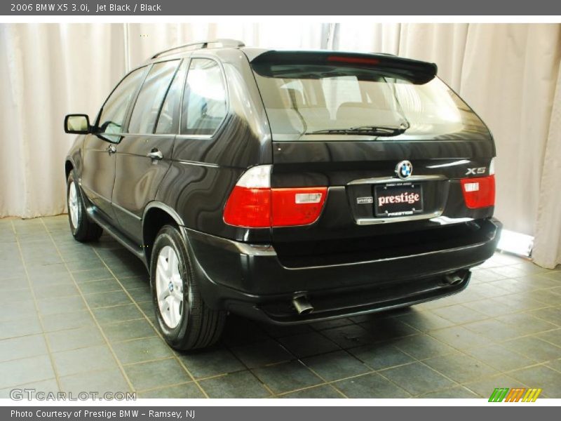 Jet Black / Black 2006 BMW X5 3.0i