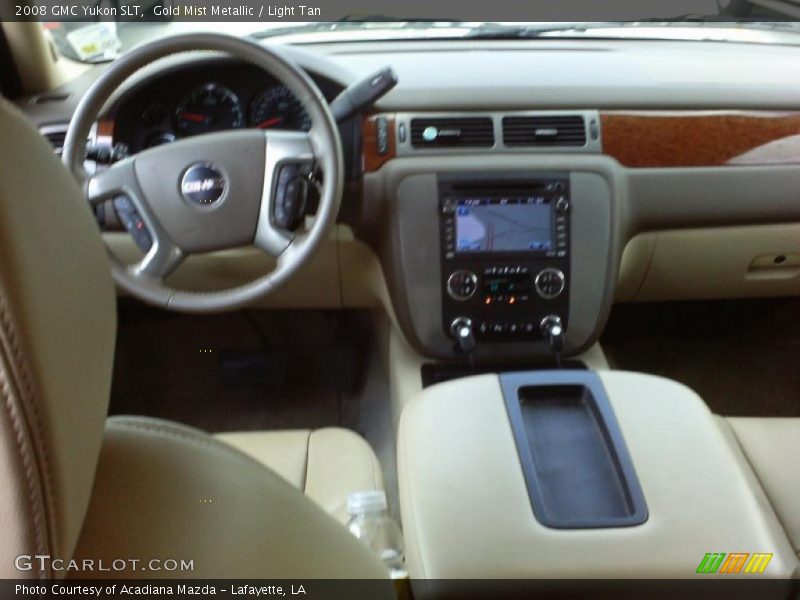 Gold Mist Metallic / Light Tan 2008 GMC Yukon SLT