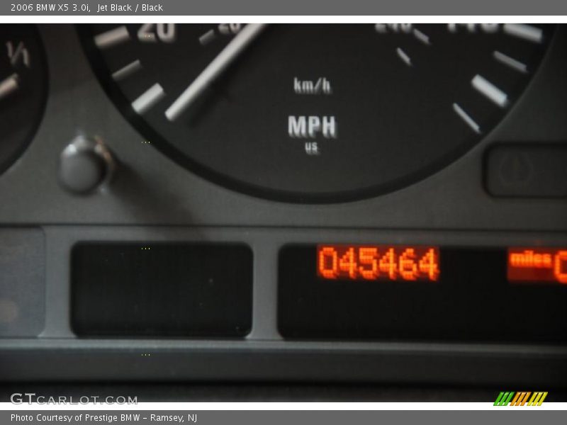 Jet Black / Black 2006 BMW X5 3.0i