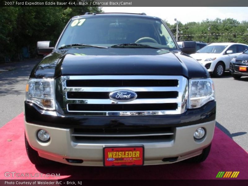 Black / Charcoal Black/Camel 2007 Ford Expedition Eddie Bauer 4x4
