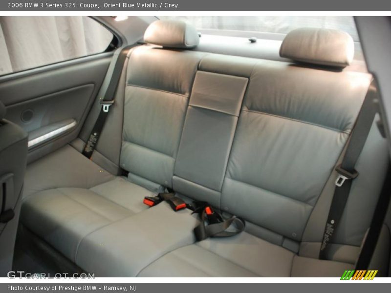 Orient Blue Metallic / Grey 2006 BMW 3 Series 325i Coupe