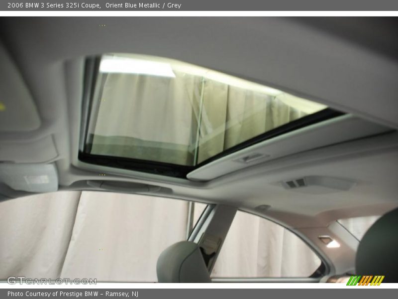 Orient Blue Metallic / Grey 2006 BMW 3 Series 325i Coupe